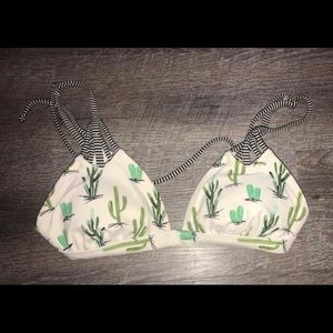 Cactus bikini top